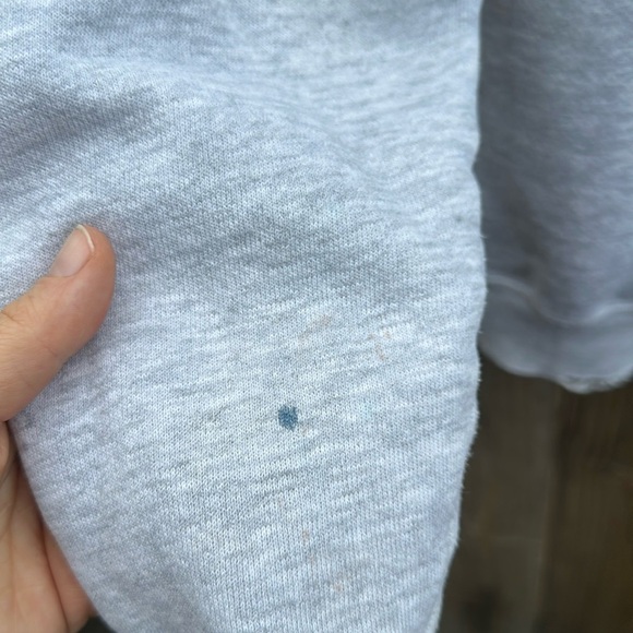 Vintage 90s LOGO 7 Gray Atlanta Braves Crewneck Sweater Size Large - Picture 10 of 15